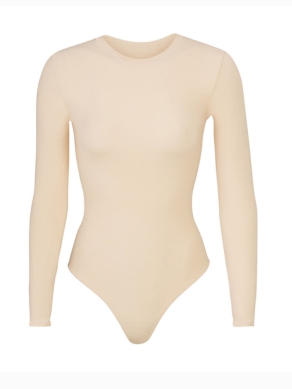 Skims Fits Everybody Long Sleeve Bodysuit